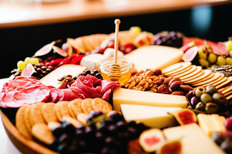 Charcuterie board for graduation party